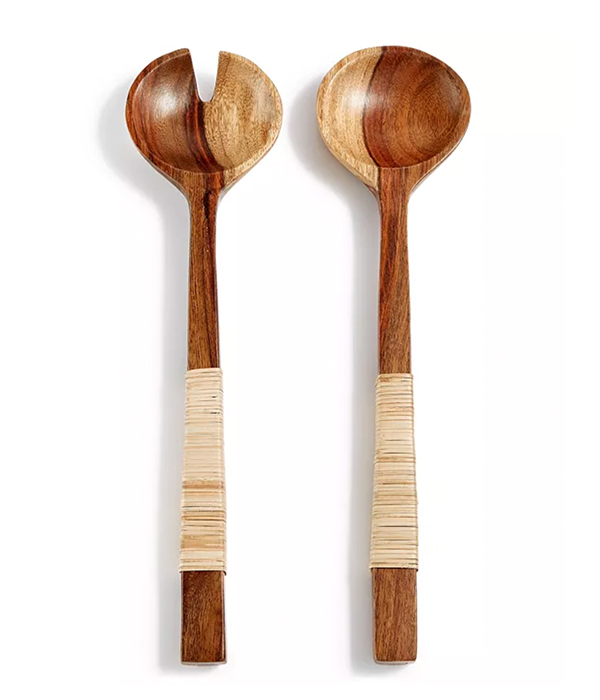 Lucky Brand 2-Pc. Wood Salad Server Set