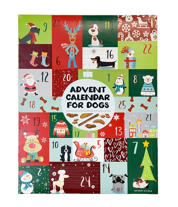 Advent Calendar for Dogs with 35 All Natural Treats