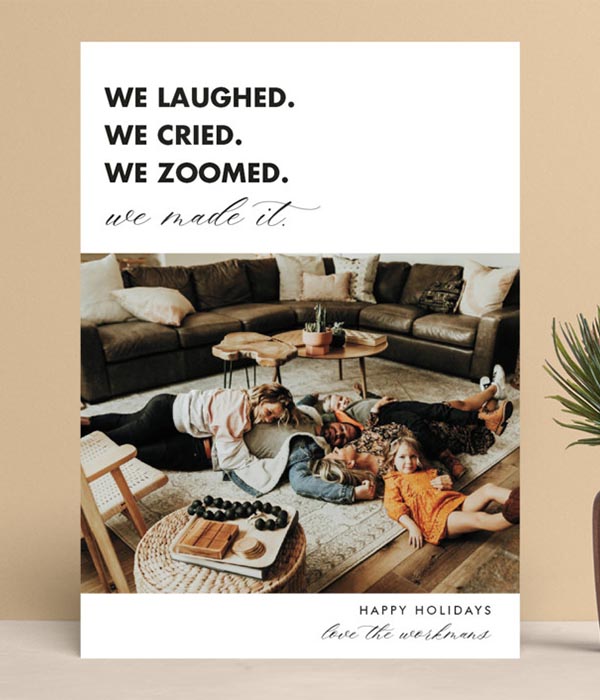 We made it holiday card