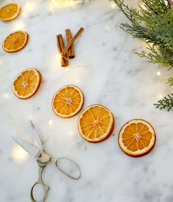 Dried Orange Garland