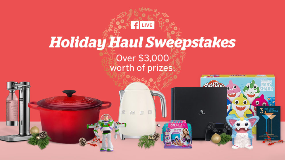 Holiday Haul Sweepstakes