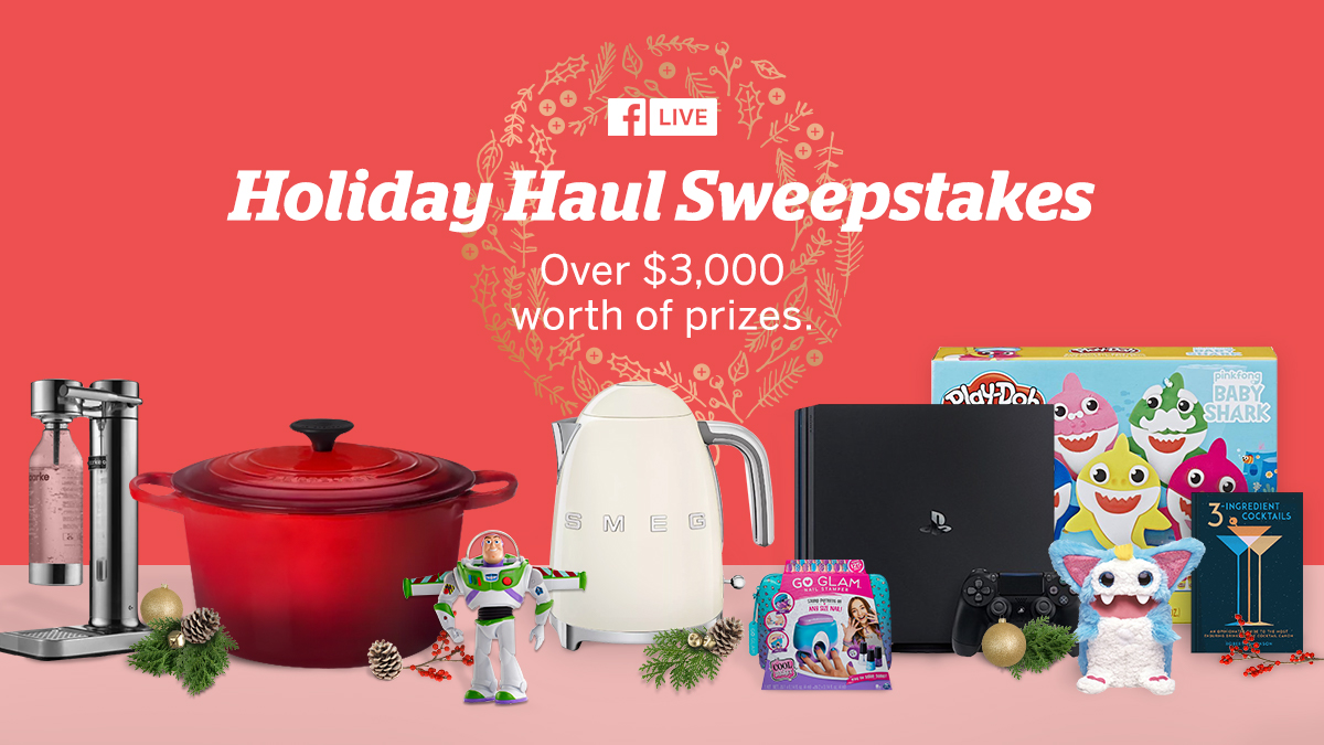 Holiday Haul Sweepstakes