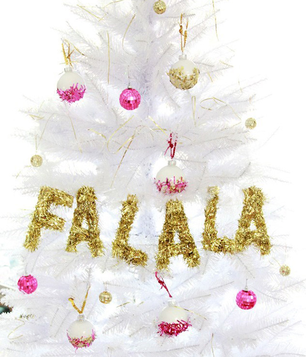 Letter Tinsel Garland