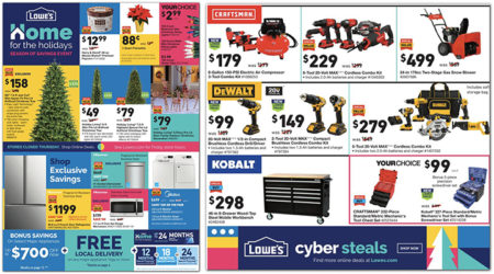 Lowe's Black Friday 2020 ad