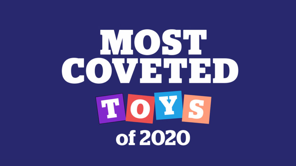 Most Coveted Toys infographic