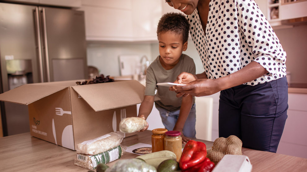 Meal kit delivery service