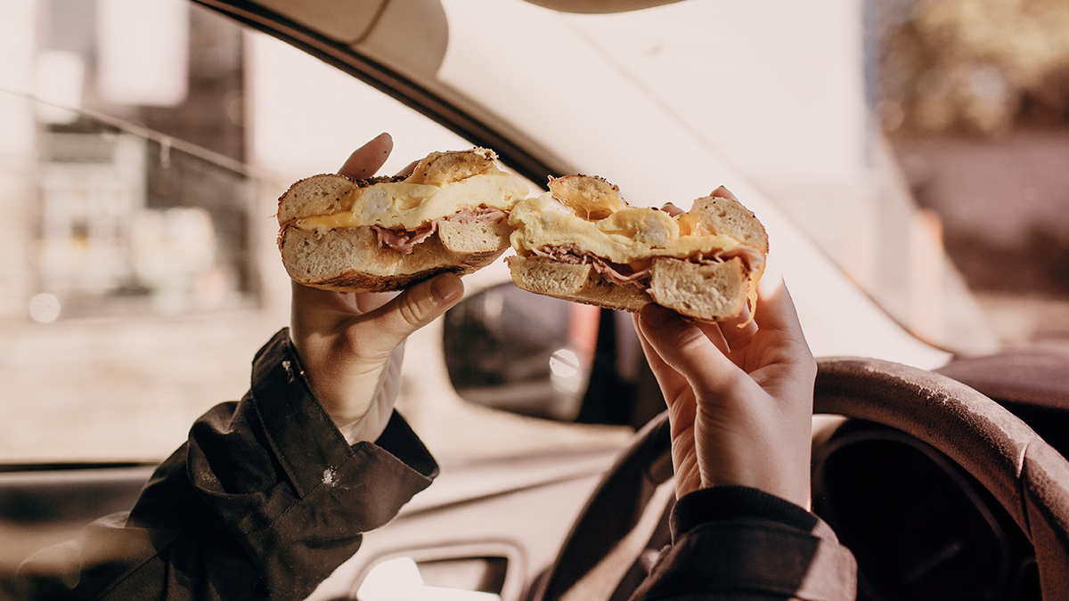 Bagel sandwich