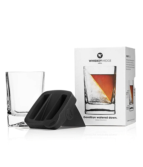 Corkcicle® Whiskey Wedge with Glass