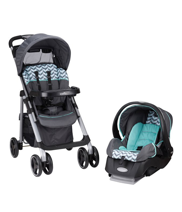 Evenflo Vive Travel System, Spearmint Spree