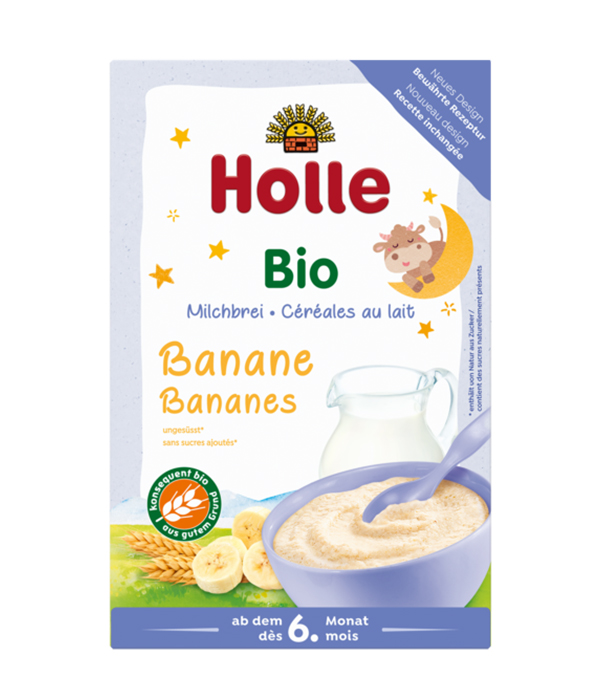 Holle Organic Milk Cereal with Banana