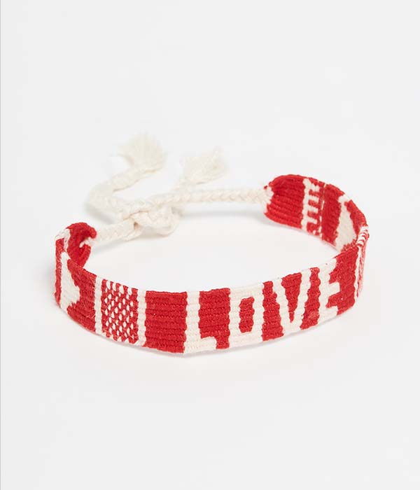Maison Irem Mantra Woven Bracelet