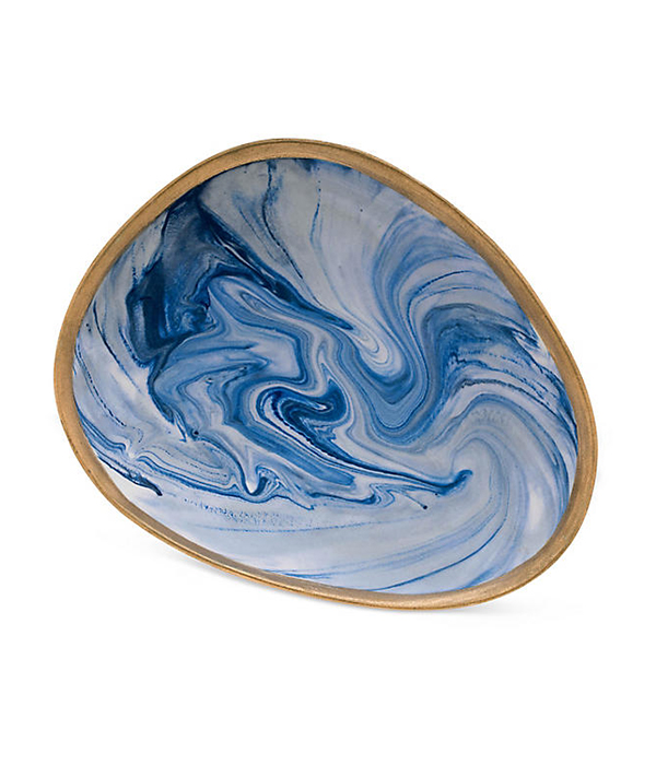 Marbleized Porcelain Ring Dish