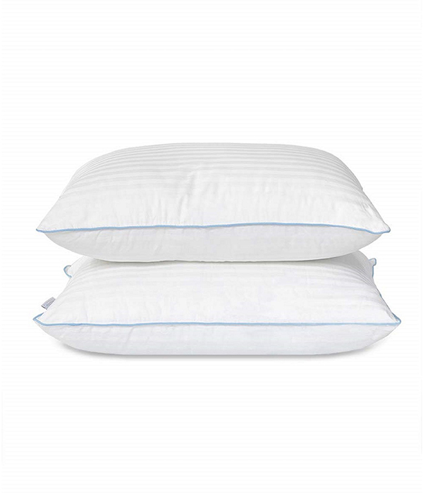 eLuxury Alternative Density 2 Piece Pillow Set