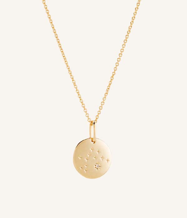 Mejuri Aquarius necklace