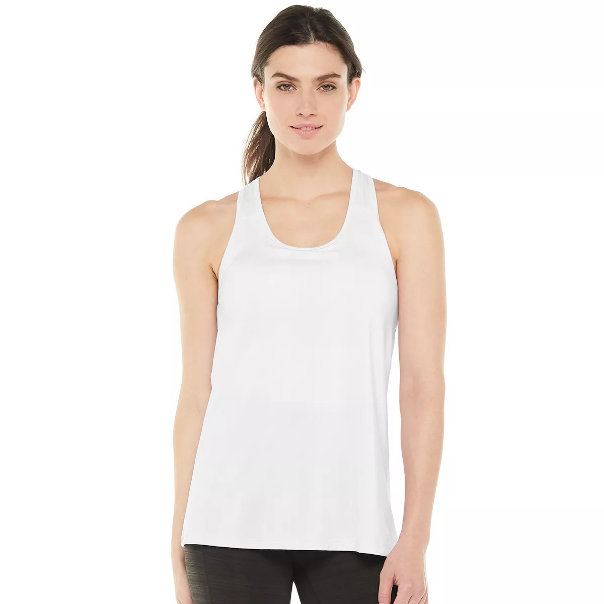 athelisure wear - Fila Sport Scoop-Back Shelf Bra Tank Top