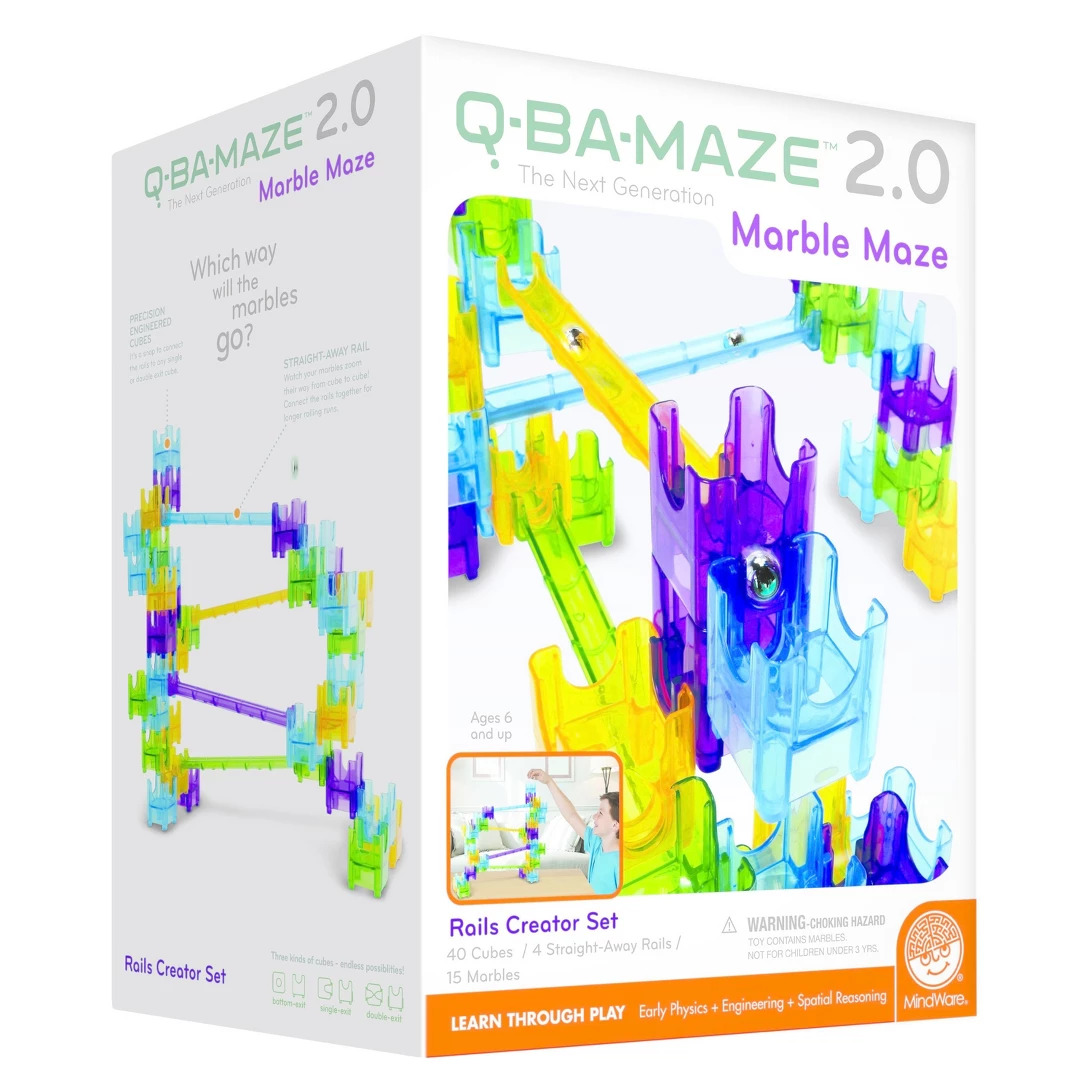 Mindware Q-BA-Maze Rails Creator Set