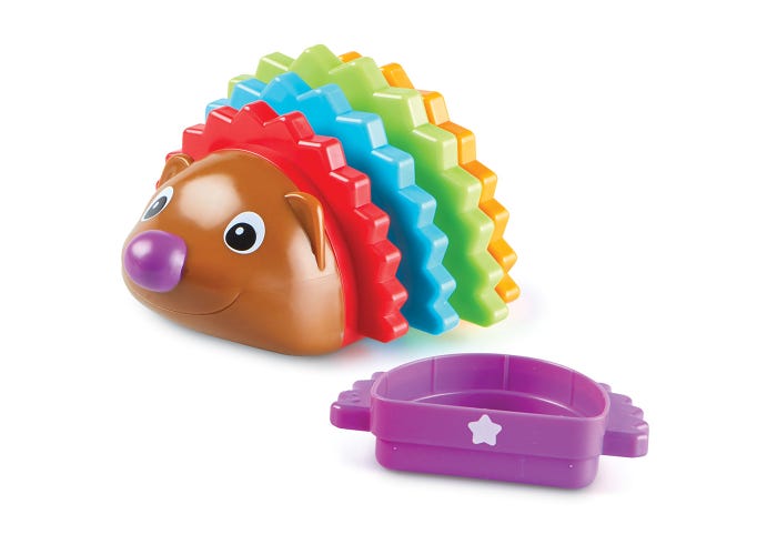 Spike the Fine Motor Hedgehog® Rainbow Stacker