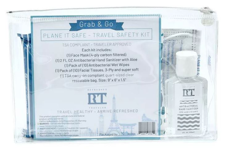 Refresher Travel Safety Kit