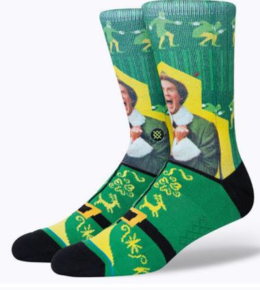 Elf I Know Him Crew Socks