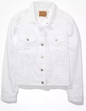 White Denim Jacket