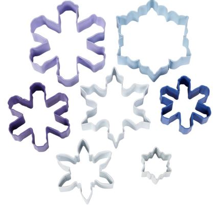 Wilton Snowflake Cookie Cutter Set Walmart