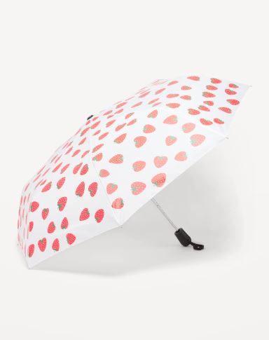 Old Navy Compact Strawberry Umbrella