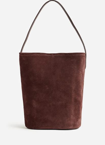 j crew berkeley bucket bag in leather and suede