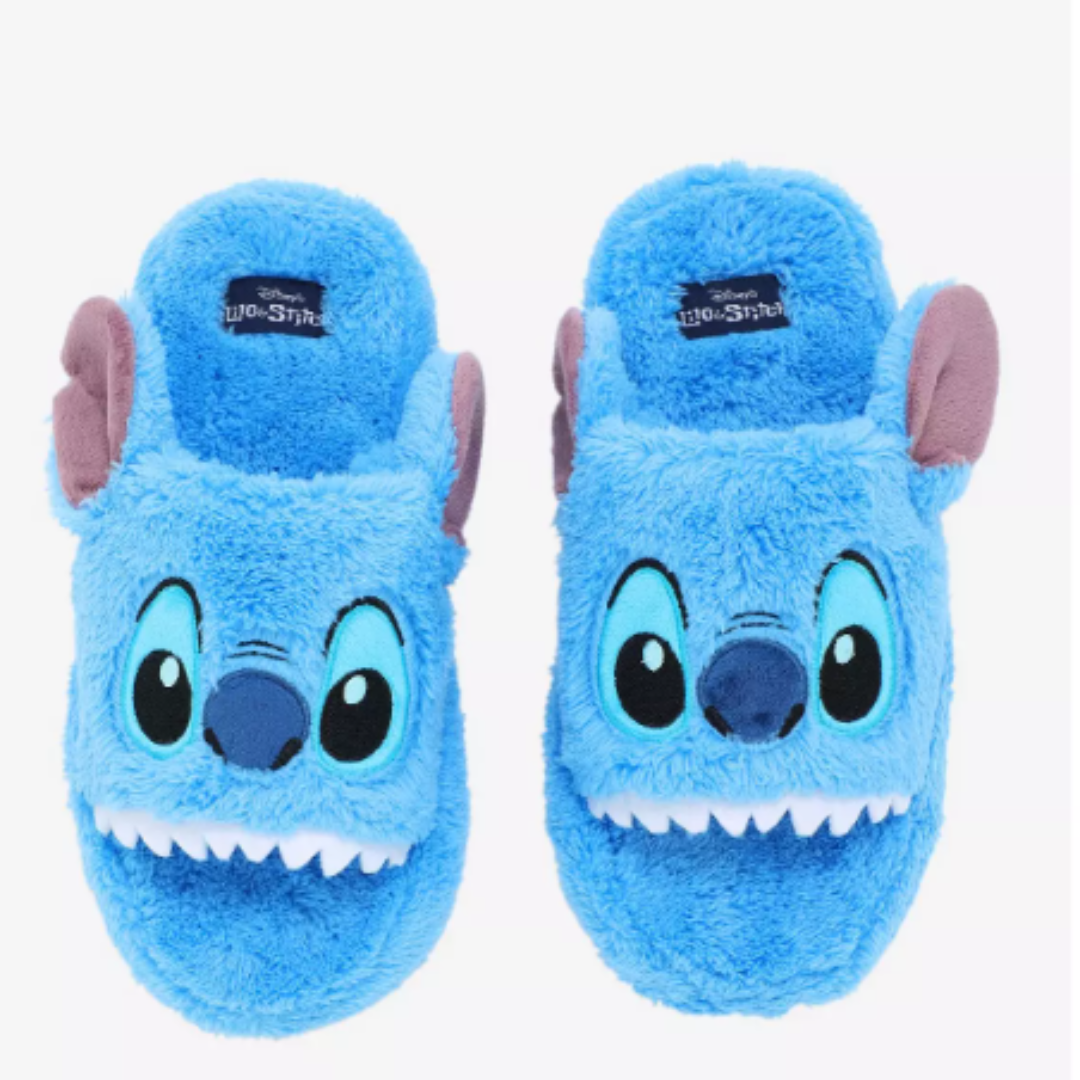 Lilo and Stich Plush Slippers Hot Topic