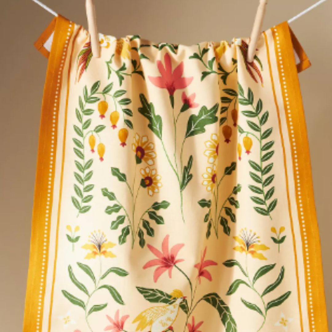 anthropologie tapestry dish towel