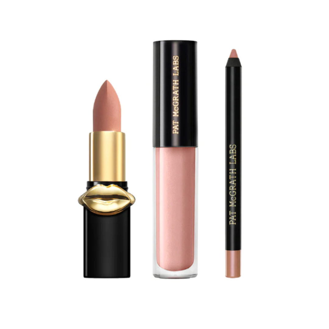 mini nude venus lip trio pat mcgrath