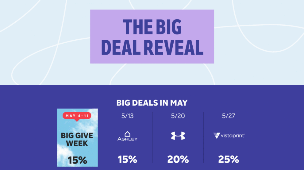 Big Deal Reveal May 2026