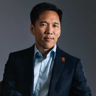 Headshot of USC president Beong-Soo Kim