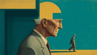 Illustration: How the brain ages