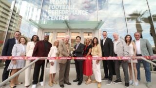 USC Bloom Football Performance Center: Ribbon-cutting
