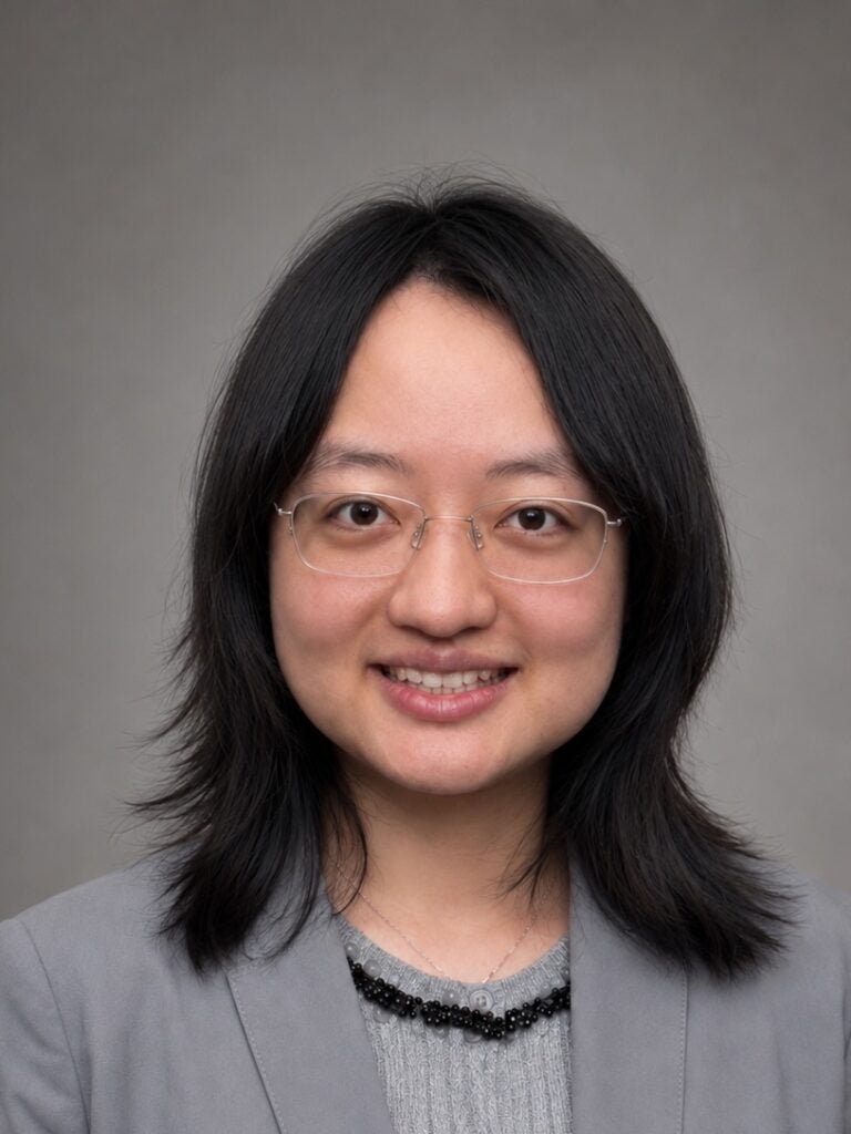 Close up shot of Ruishan Liu