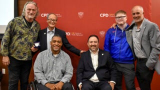 Brent Blair, Glenn Osaki, Damon Whittaker, Georgios Kapellakis, Robert Tanaka and Clayton Frech